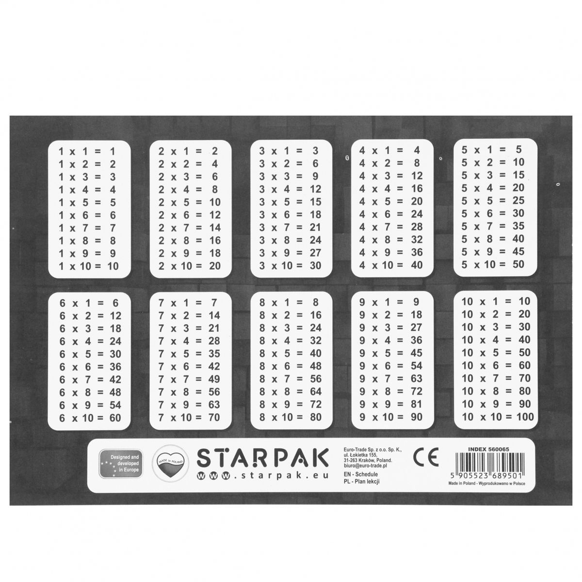 Plan lekcji Starpak Pixel (560065)