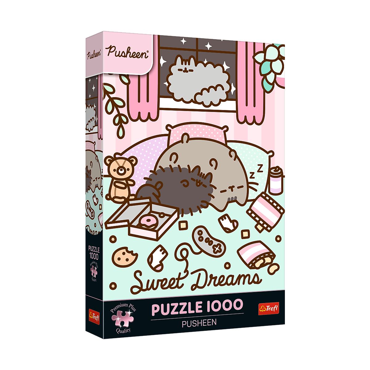 Puzzle Stitch Premium Plus Pusheen 1000 el. Trefl (12080)