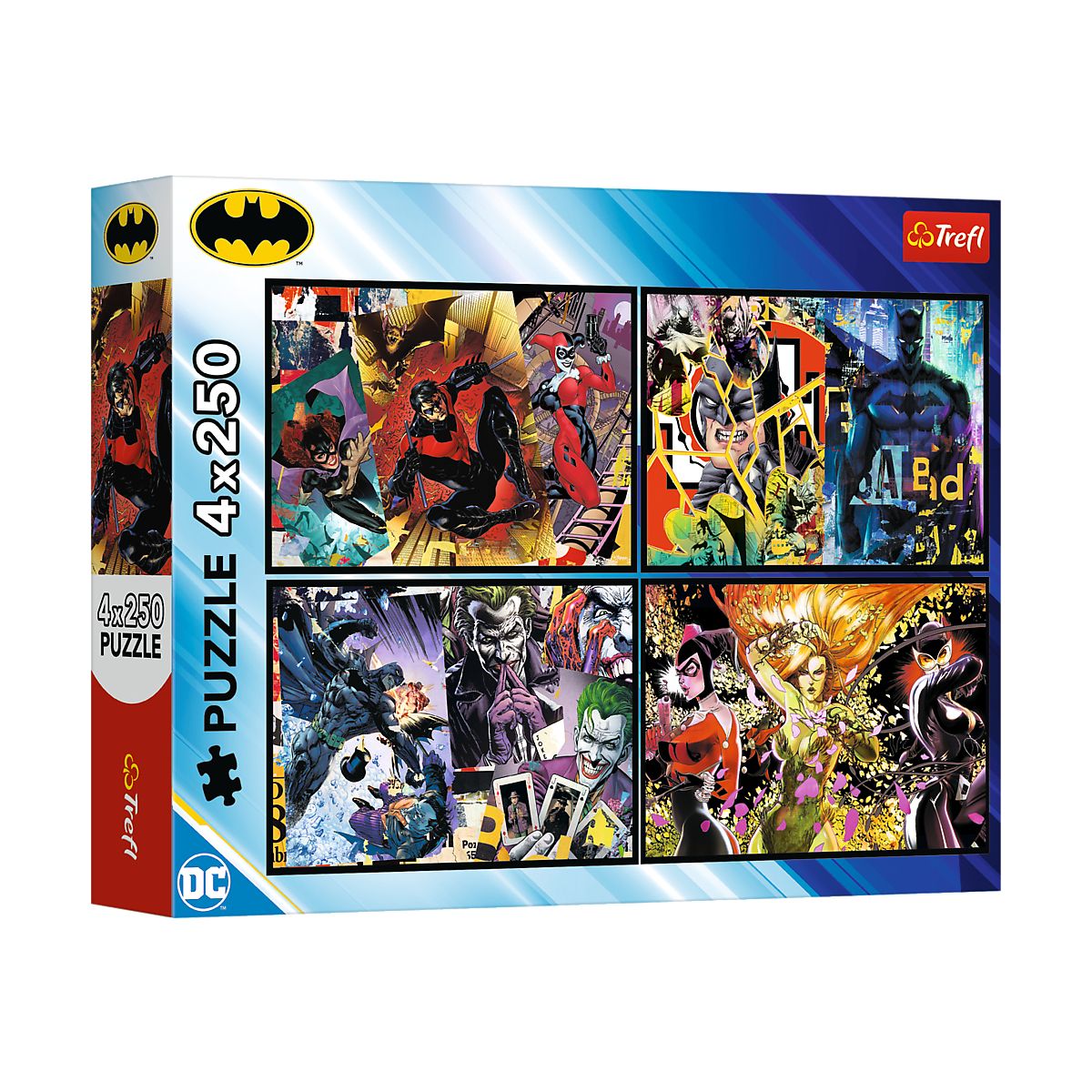 Puzzle Trefl Batman 4x250 el. (13310)