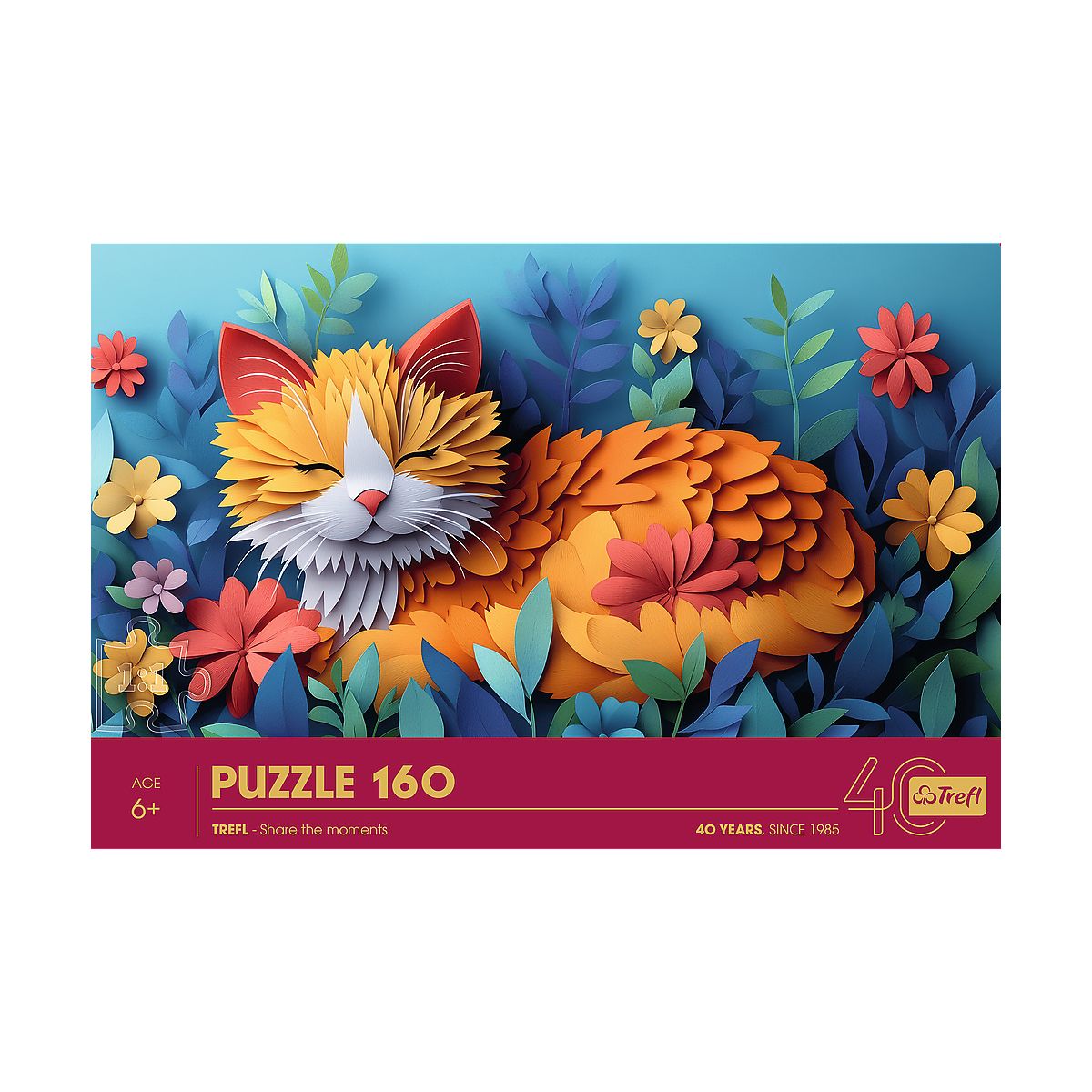 Puzzle 40-lecie Trefl 160 el. Trefl (40049)