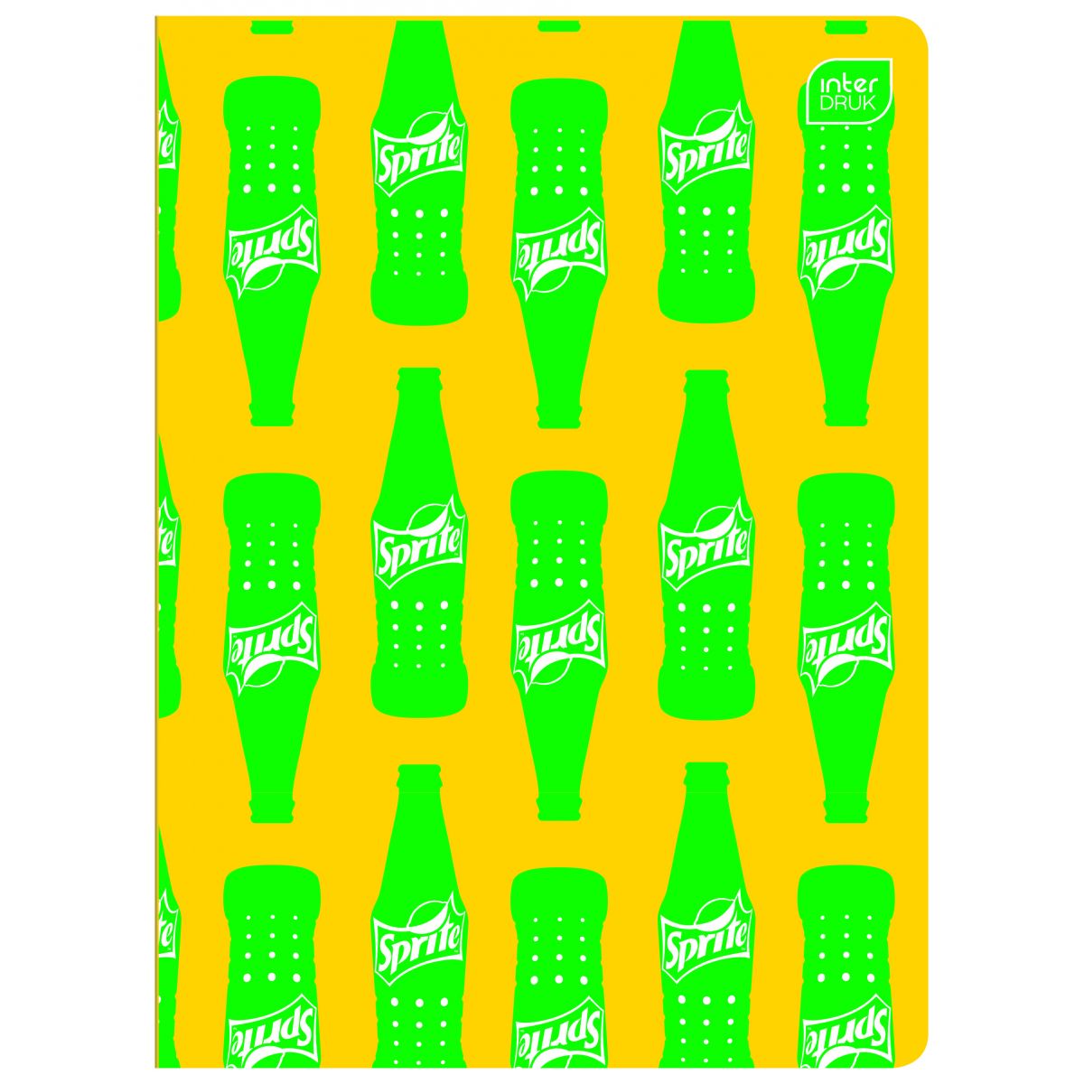 Zeszyt Interdruk COCA COLA MAT+UV A5 32k. 70g trzy linie