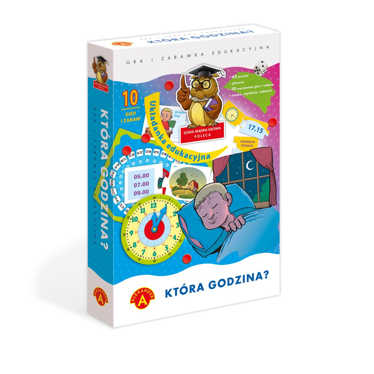 Gra edukacyjna Sowa Mądra Głowa Alexander (1321)