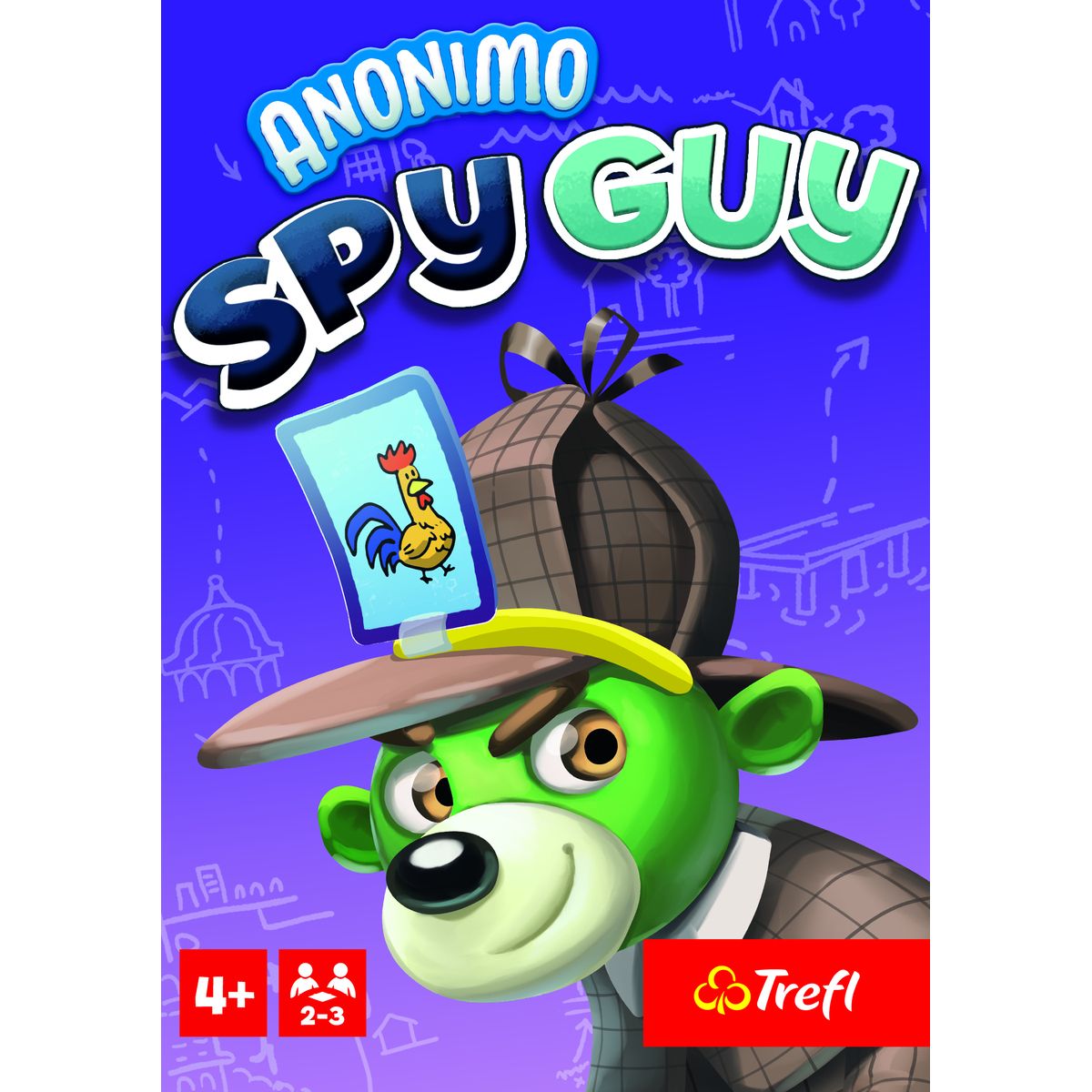 Gra strategiczna Trefl Spy Guy Anonimo (02692)