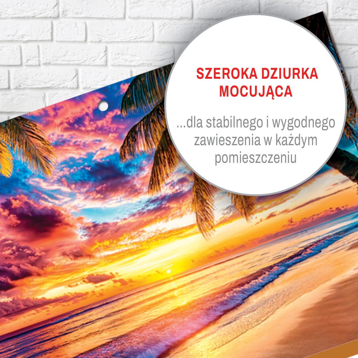 Kalendarz ścienny (401000) k:2915-377 PLAŻA A4 210mm x 450mm Press