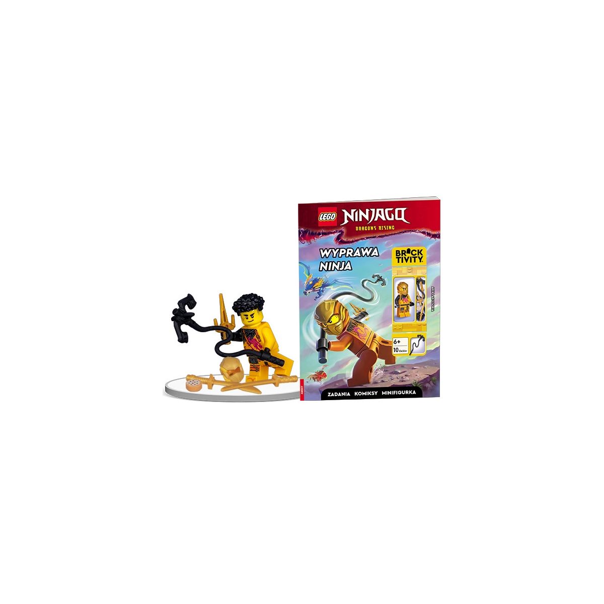 Książeczka edukacyjna Ameet LEGO® NINJAGO®. Wyprawa ninja (LNC 6738)