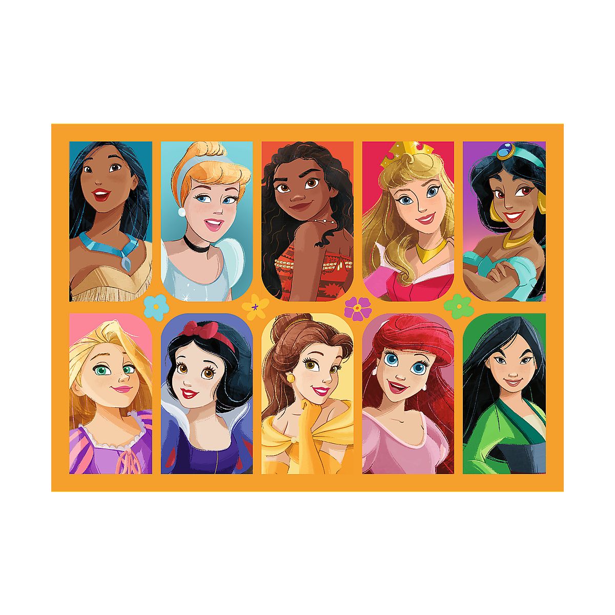 Puzzle Trefl Disney Princess Bajkowe historie 4w1 el. (34651)