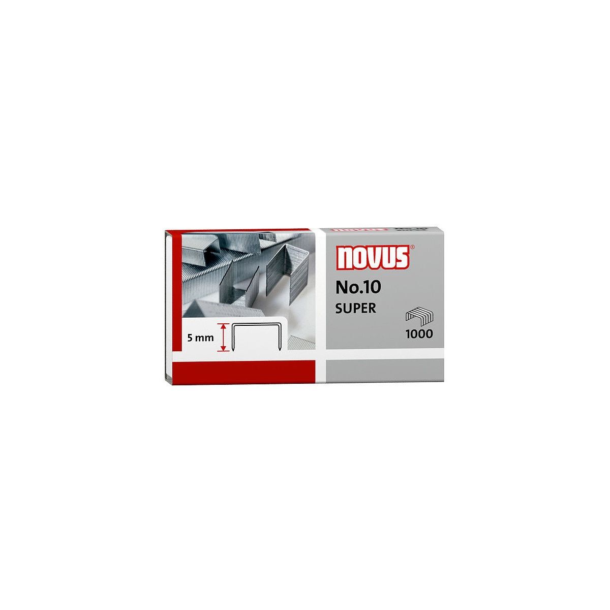 Zszywki 10 Novus No.10 1000 szt (040-0003)