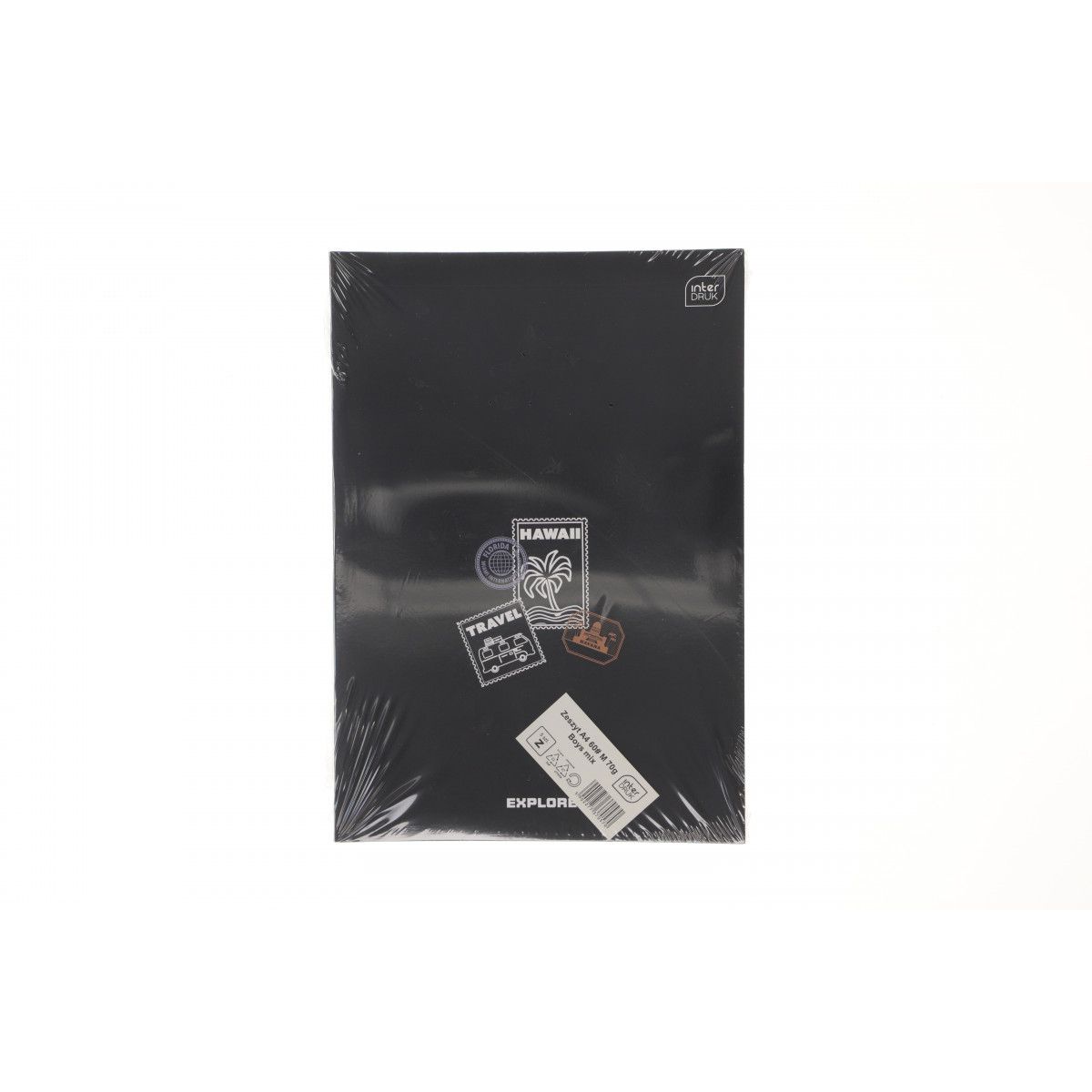 Zeszyt Interdruk BOYS   mix A4 60k. 70g krata (ZEA460#)