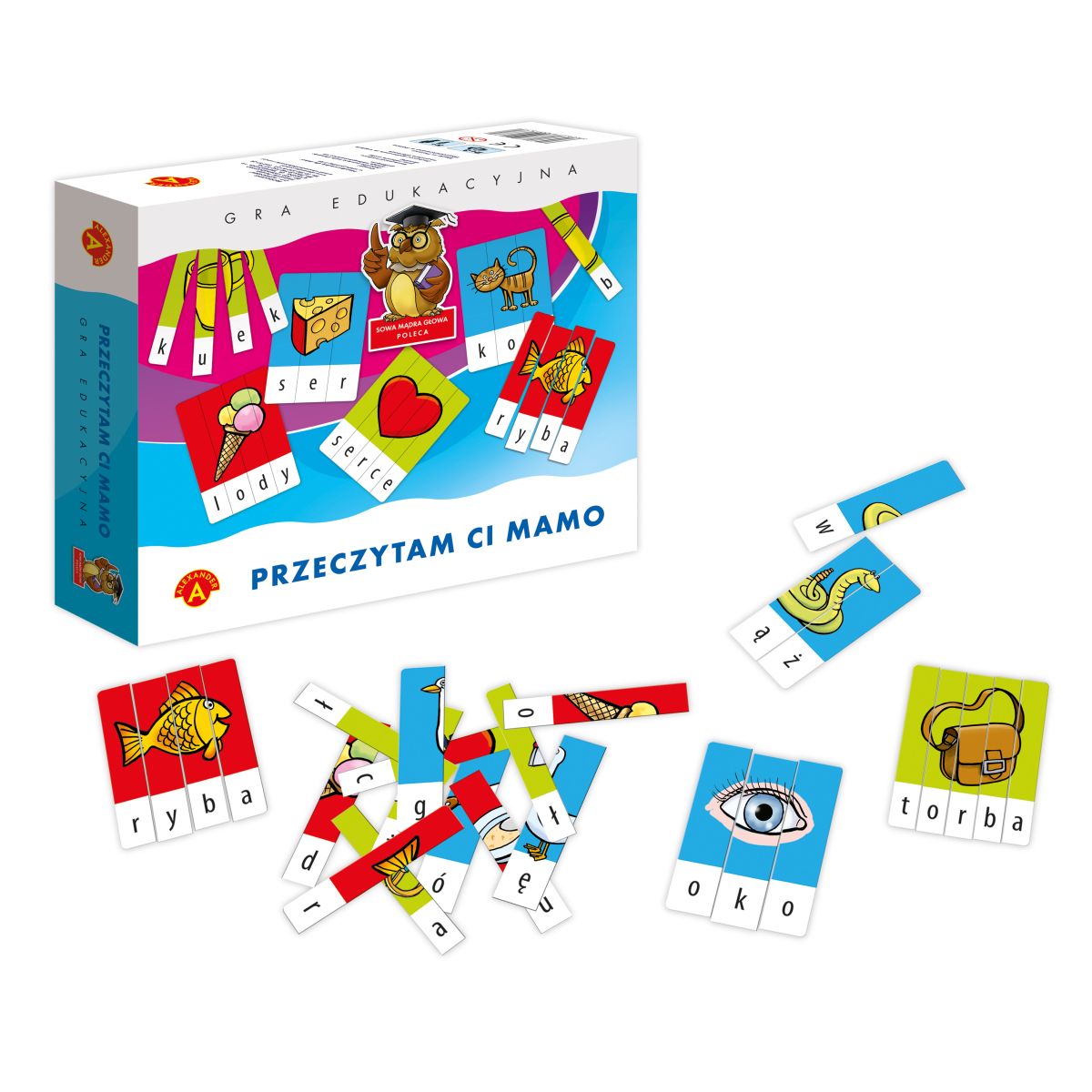 Gra edukacyjna przeczytam ci mamo Alexander (5906018004748)