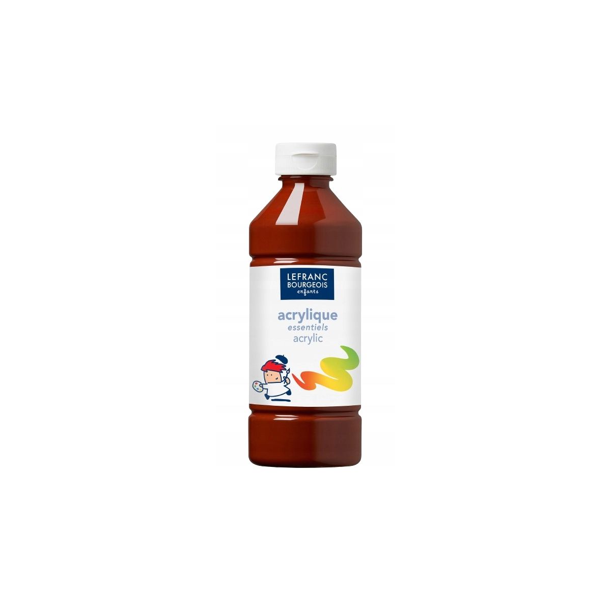 Farba akrylowa 500 ml brązowa
