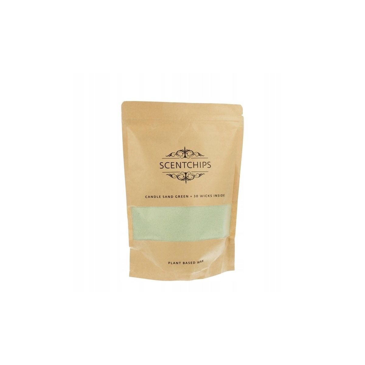 Świeca Piasek do świec zielony 500gr Zielony Pavoncella (8716516204321)