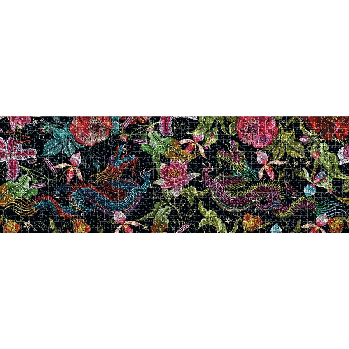 Puzzle Interdruk SECRET GARDEN 4 1000 EL panoramiczne (5902277370112)