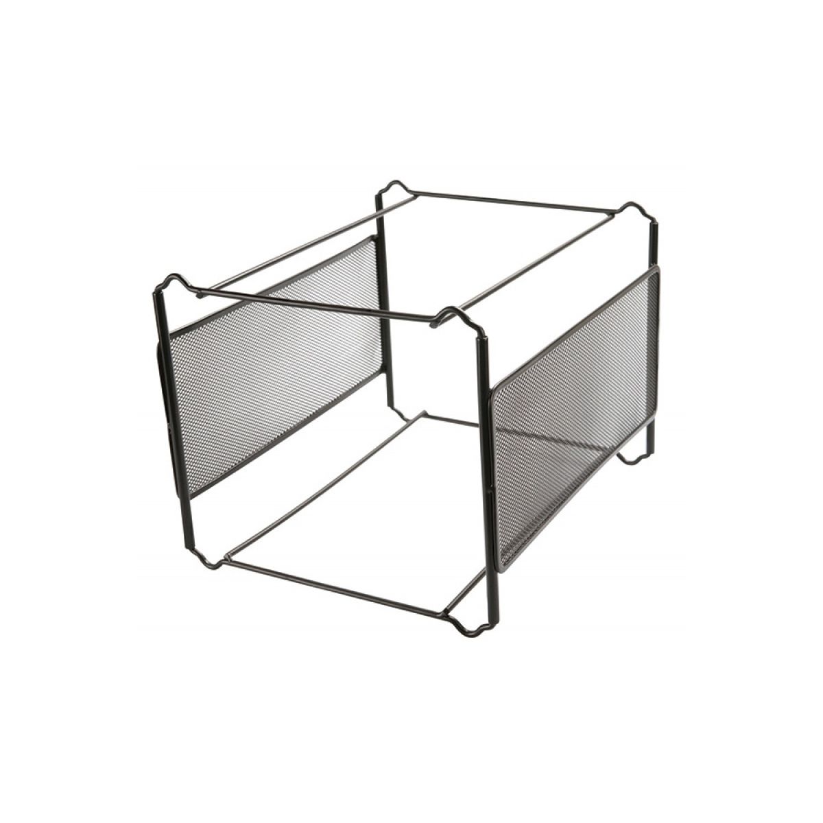 Kartoteka (pojemnik) na teczki wiszące Q-Connect mini archiwum siatka czarny metal [mm:] 335x250x 285 (KF00833)