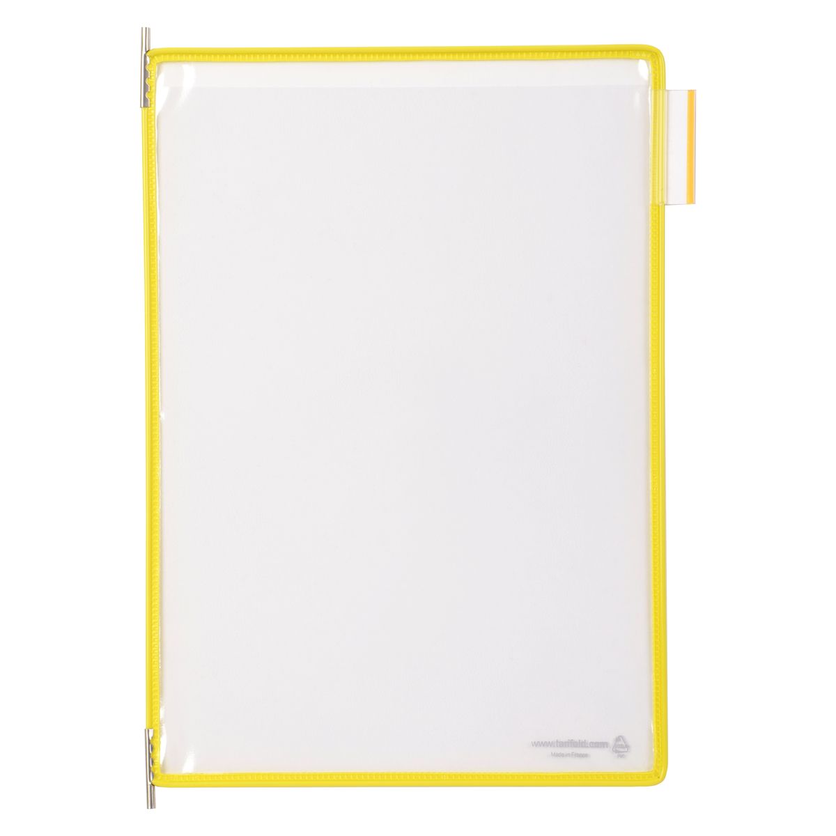 Panele prezentacyjne Tarifold A4 10 szt. żółte (114004TR)