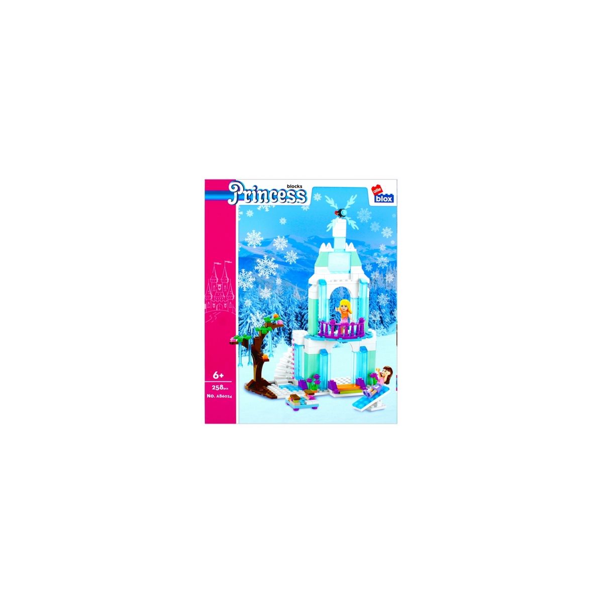 Klocki plastikowe Alleblox Girl Princess 258el. (492791)