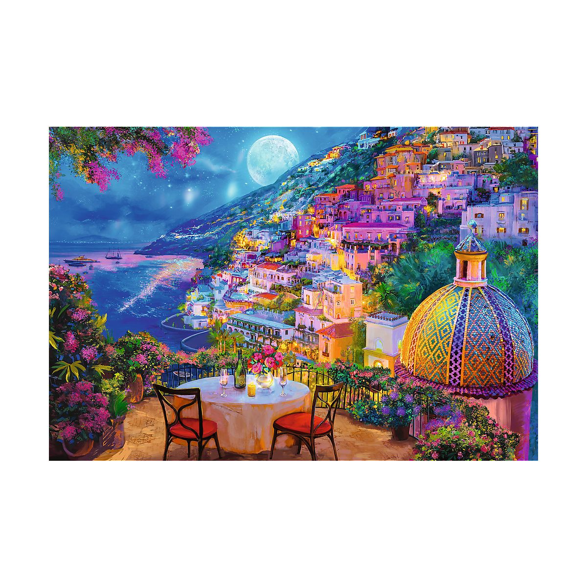 Puzzle Radndka w Positano 1500 el. Trefl (26218)