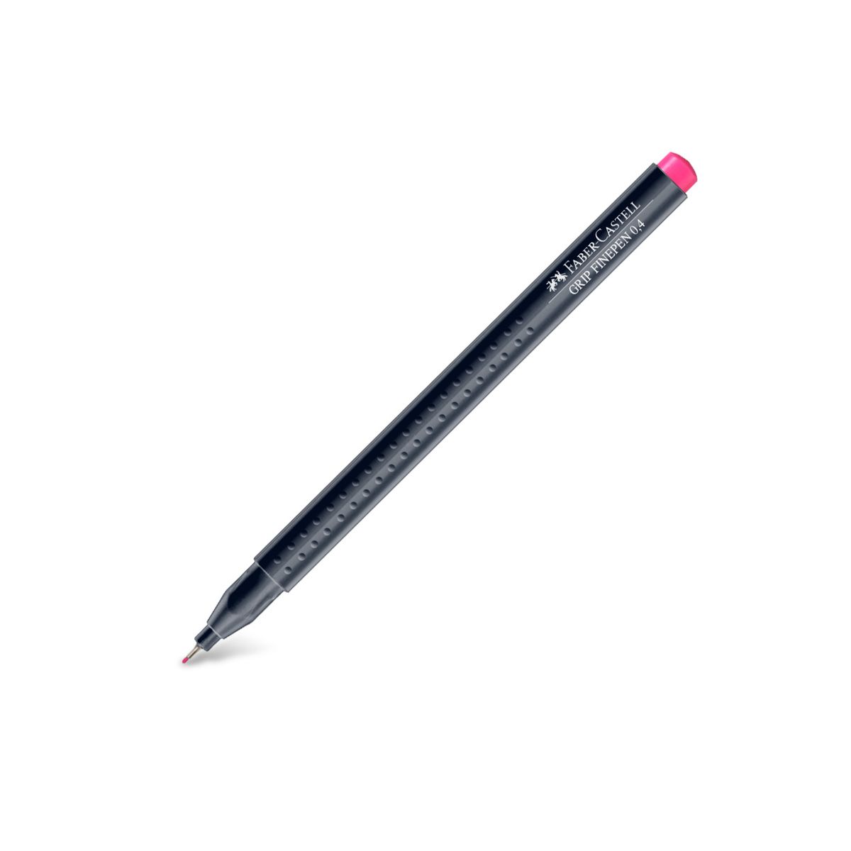 Cienkopis Faber-Castell Grip Finepen 0,4 różowy (FC151619)