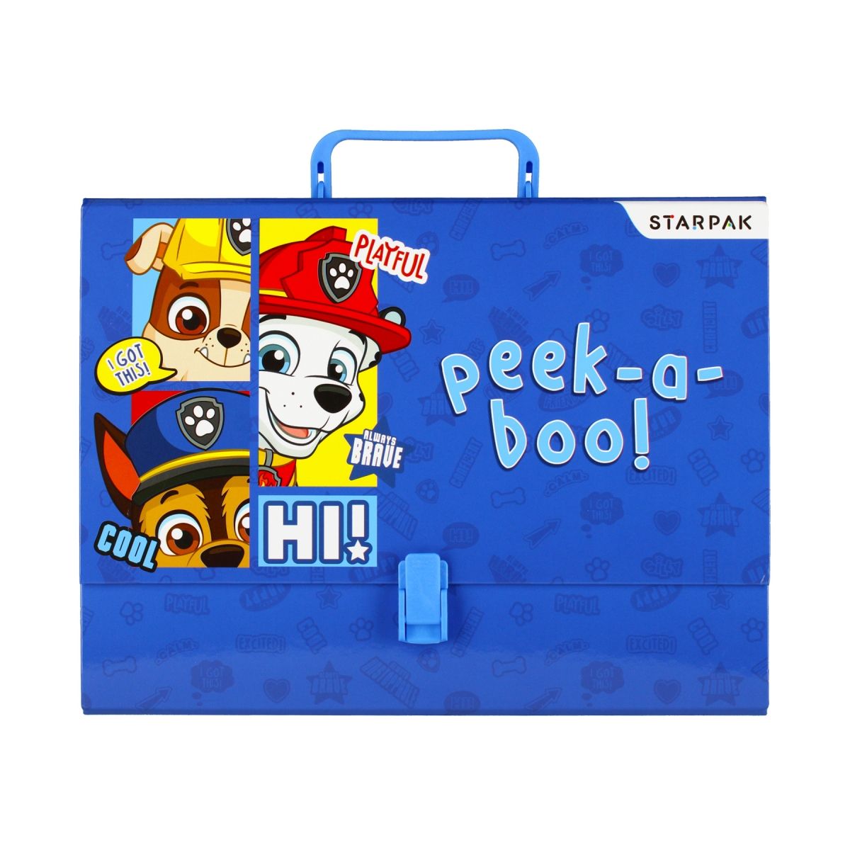 Teczka z szerokim grzbietem na klips Paw Patrol A4 mix Starpak (493165)