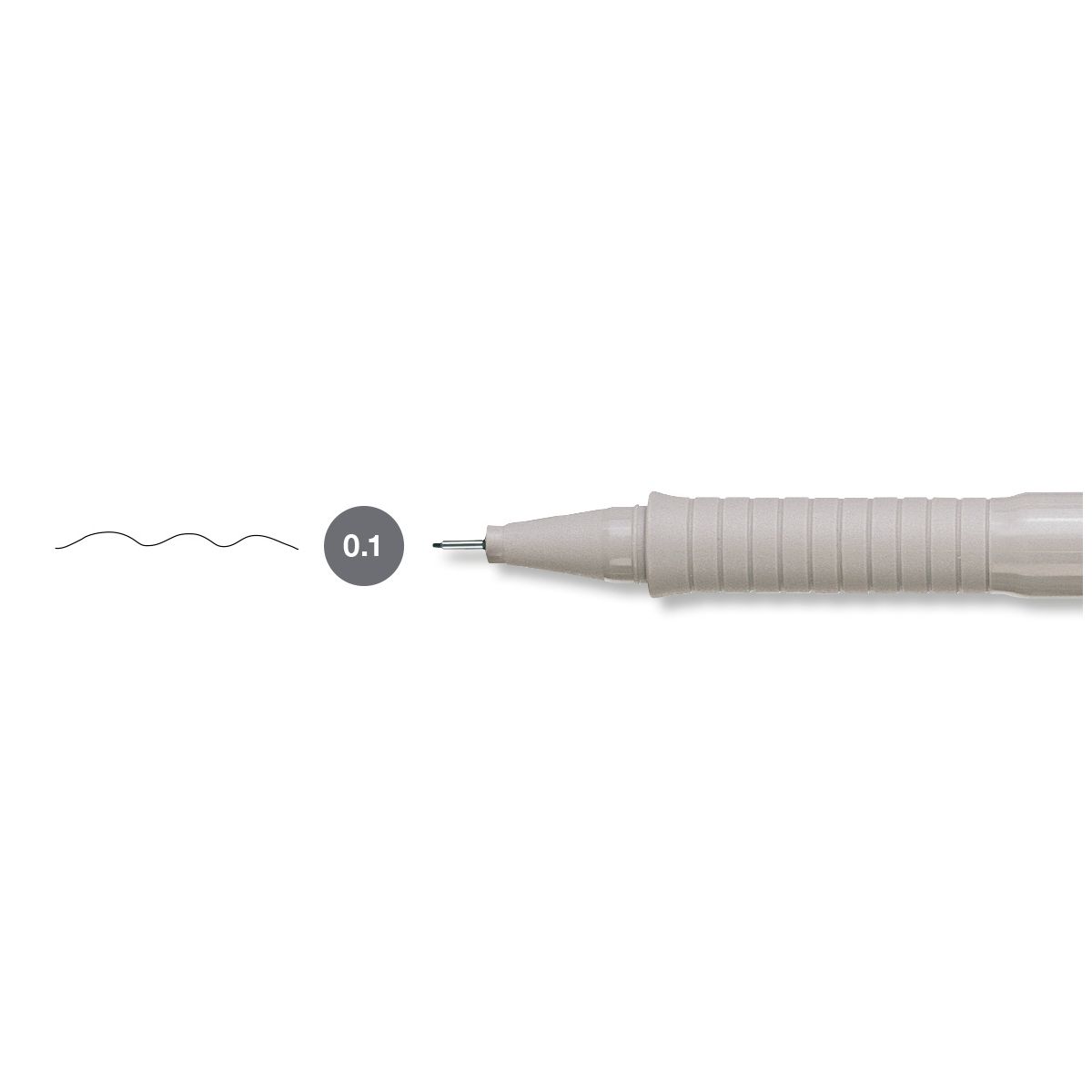Cienkopis kreślarski Faber Castell Ecco Pigment czarny 0,1mm 1kol. (FC166199)