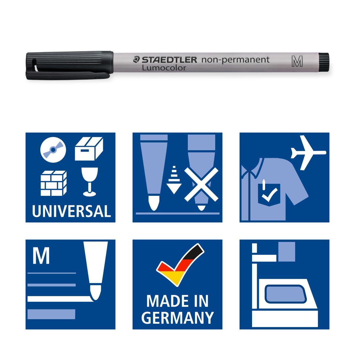 Foliopis zmywalny czarny Staedtler (S 315-9)