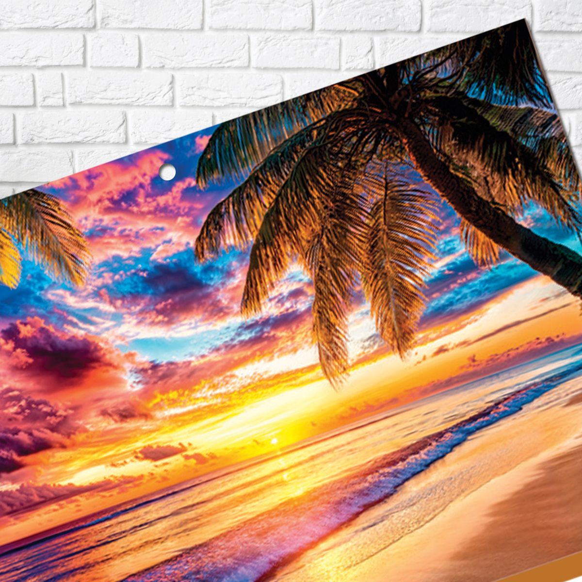 Kalendarz ścienny (401000) k:2915-377 PLAŻA A4 210mm x 450mm Press