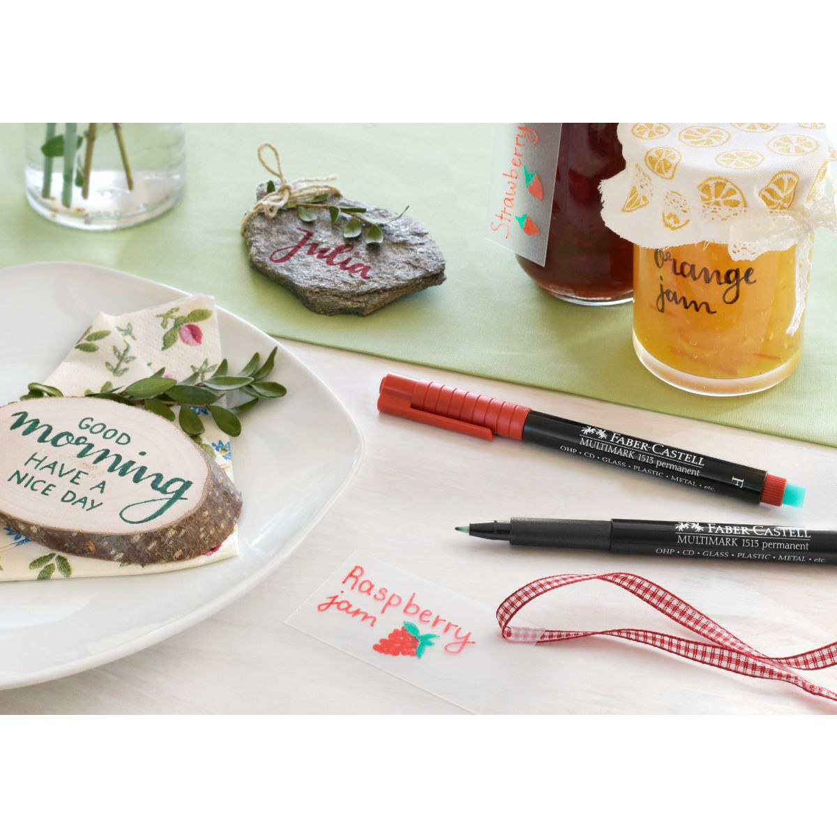Foliopis Faber Castell Multimark zielony 0,6mm (FC151363)