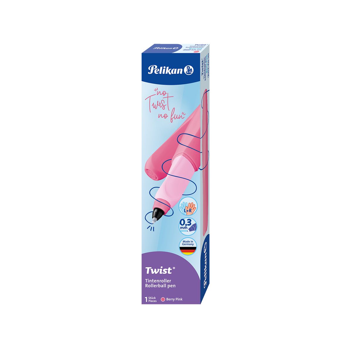Pióro kulkowe Pelikan Twist Berry Pink (300010121)
