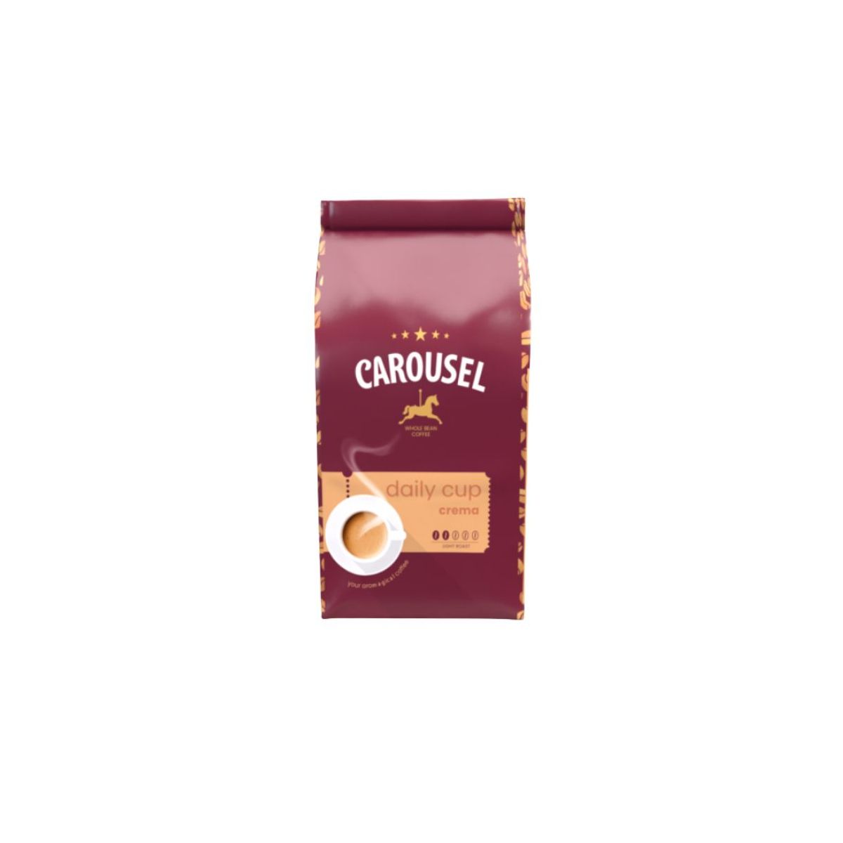 CAROUSEL DAILY CUP CREMA KAWA ZIARNISTA 1KG