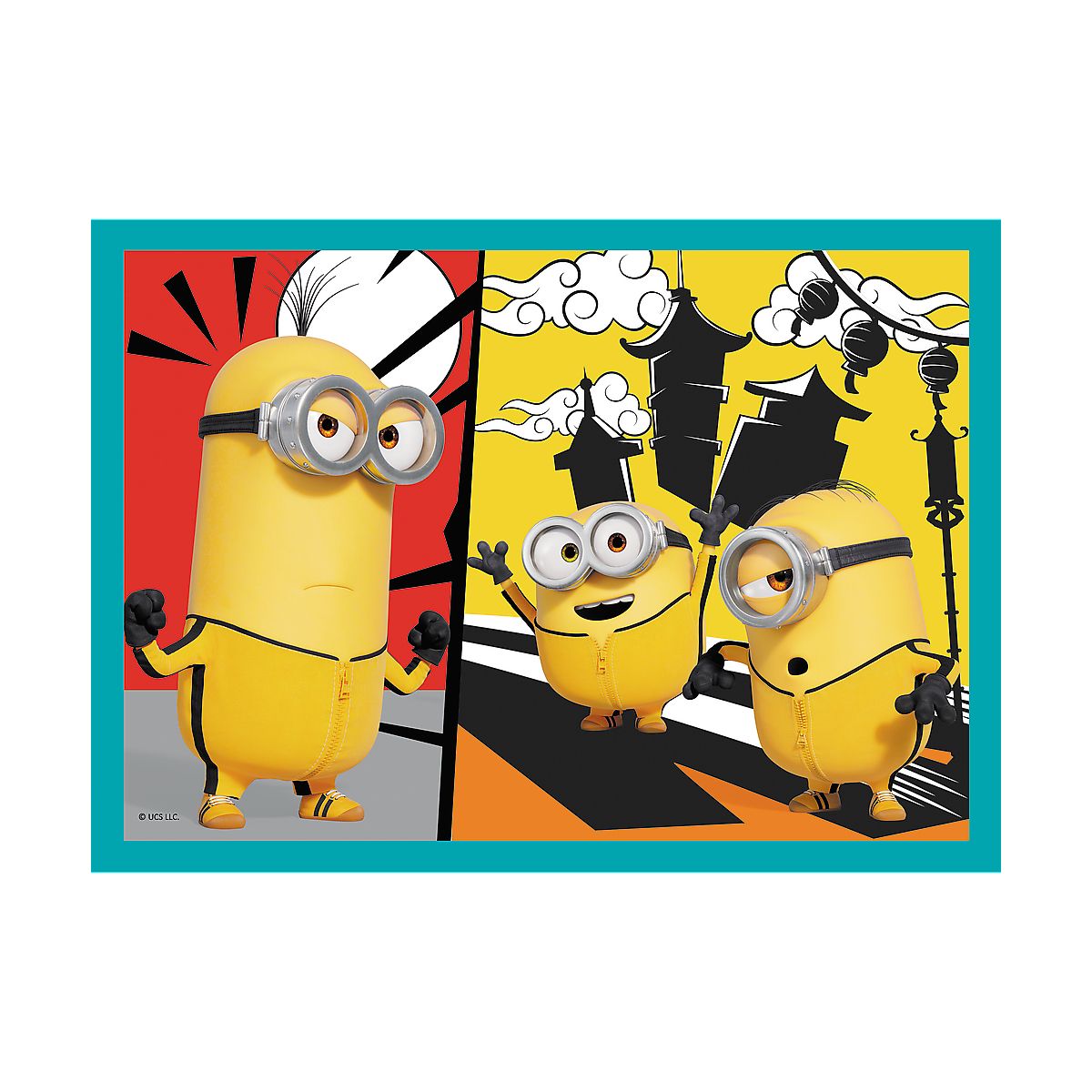 Puzzle Trefl Minionki 4w1 4w1 el. (34339)