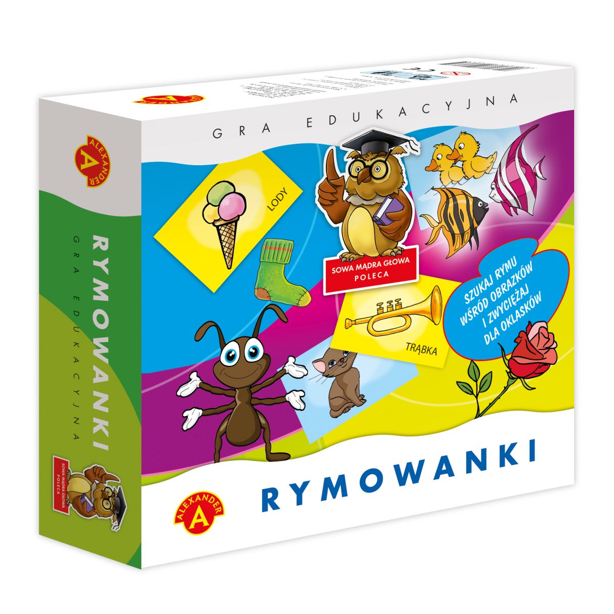 Gra edukacyjna rymowanki Alexander (5906018004946)
