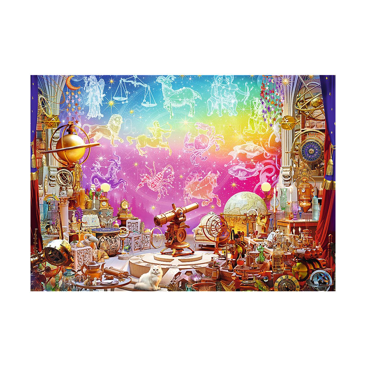 Puzzle Trefl Kosmos i kryształy 2x500 el. (37499)