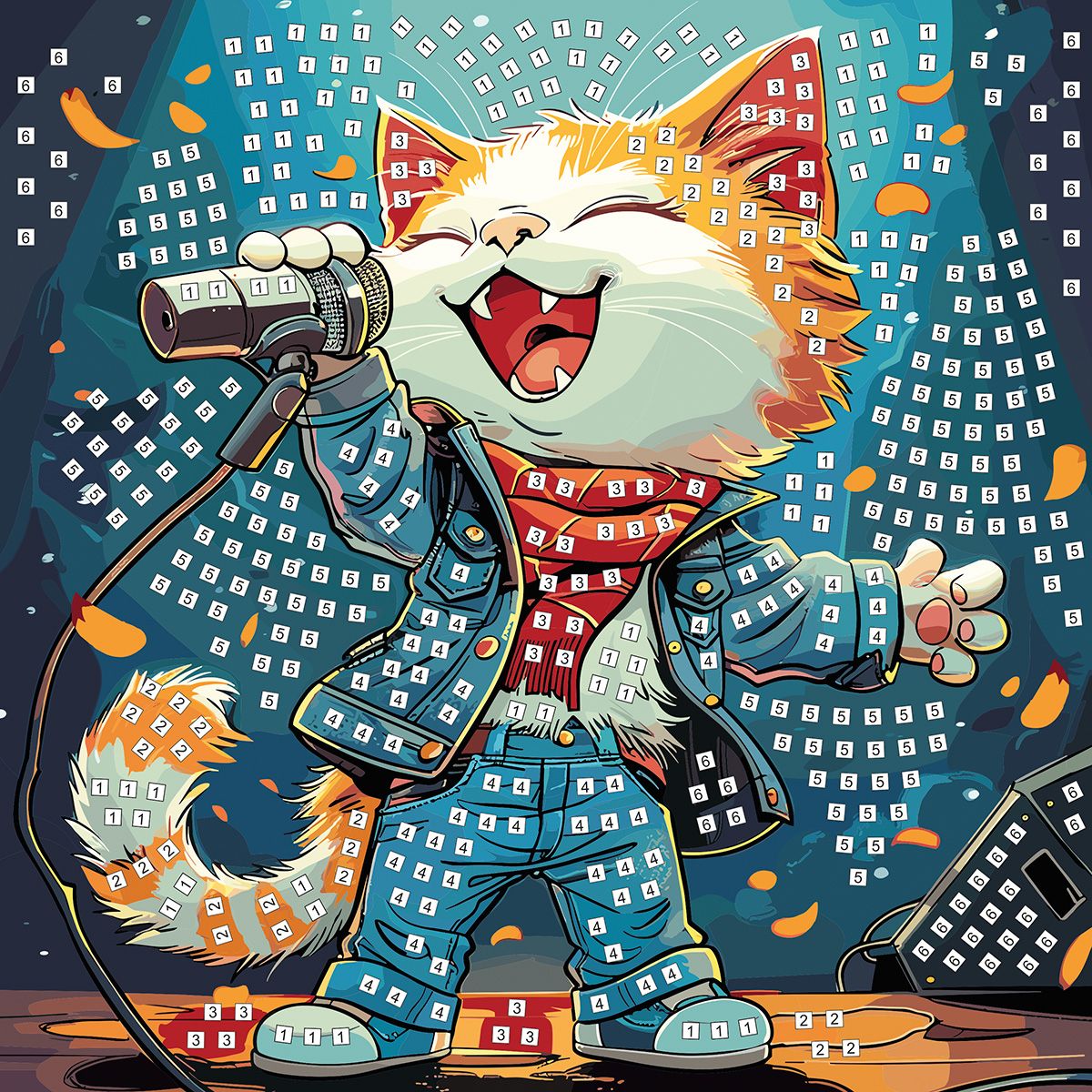 Mozaika kot śpiewa Fun&Joy