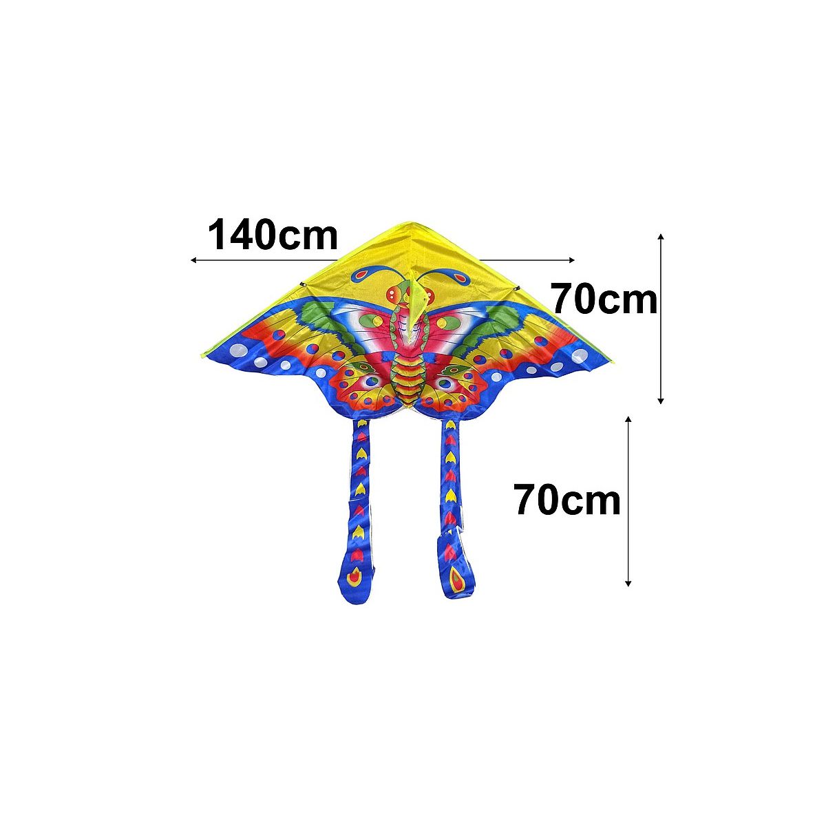 Latawiec Adar motyl 128x66cm (495975)