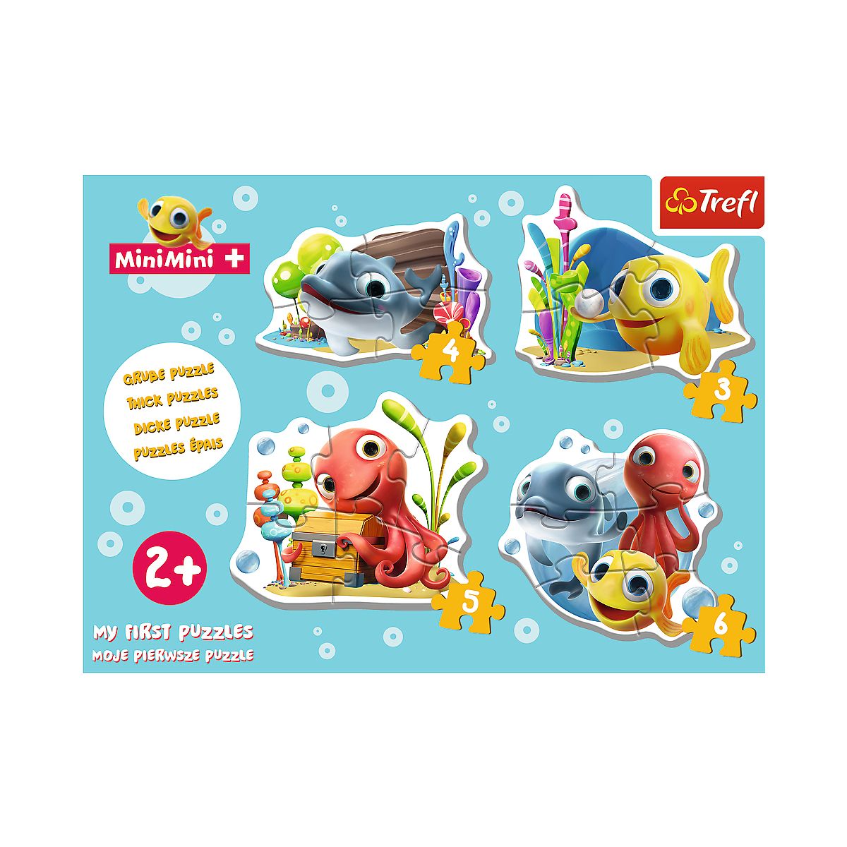 Puzzle Trefl puzzle baby classic 4w1 el. (36125)