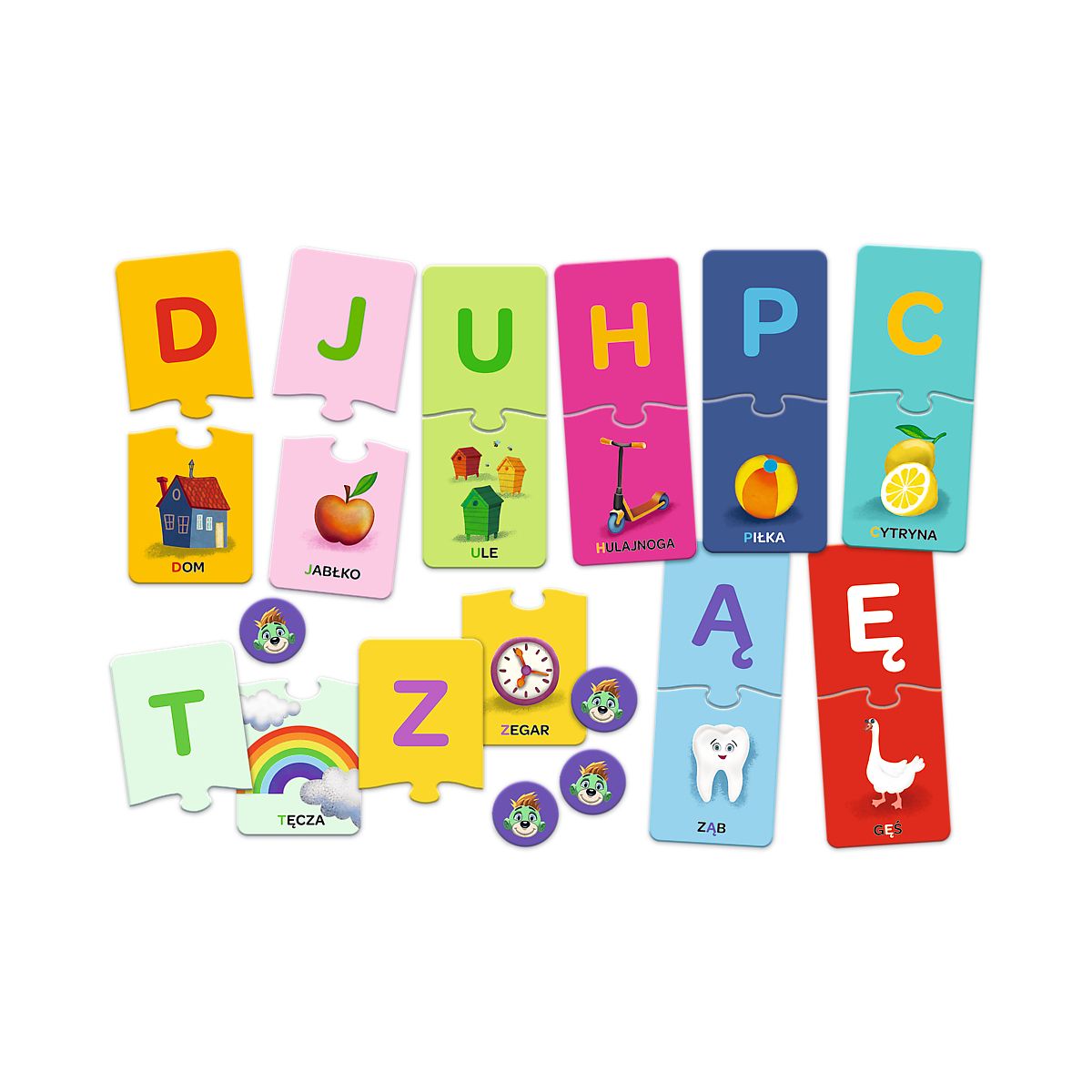 Gra edukacyjna Trefliki Abecadło Trefl (02811)