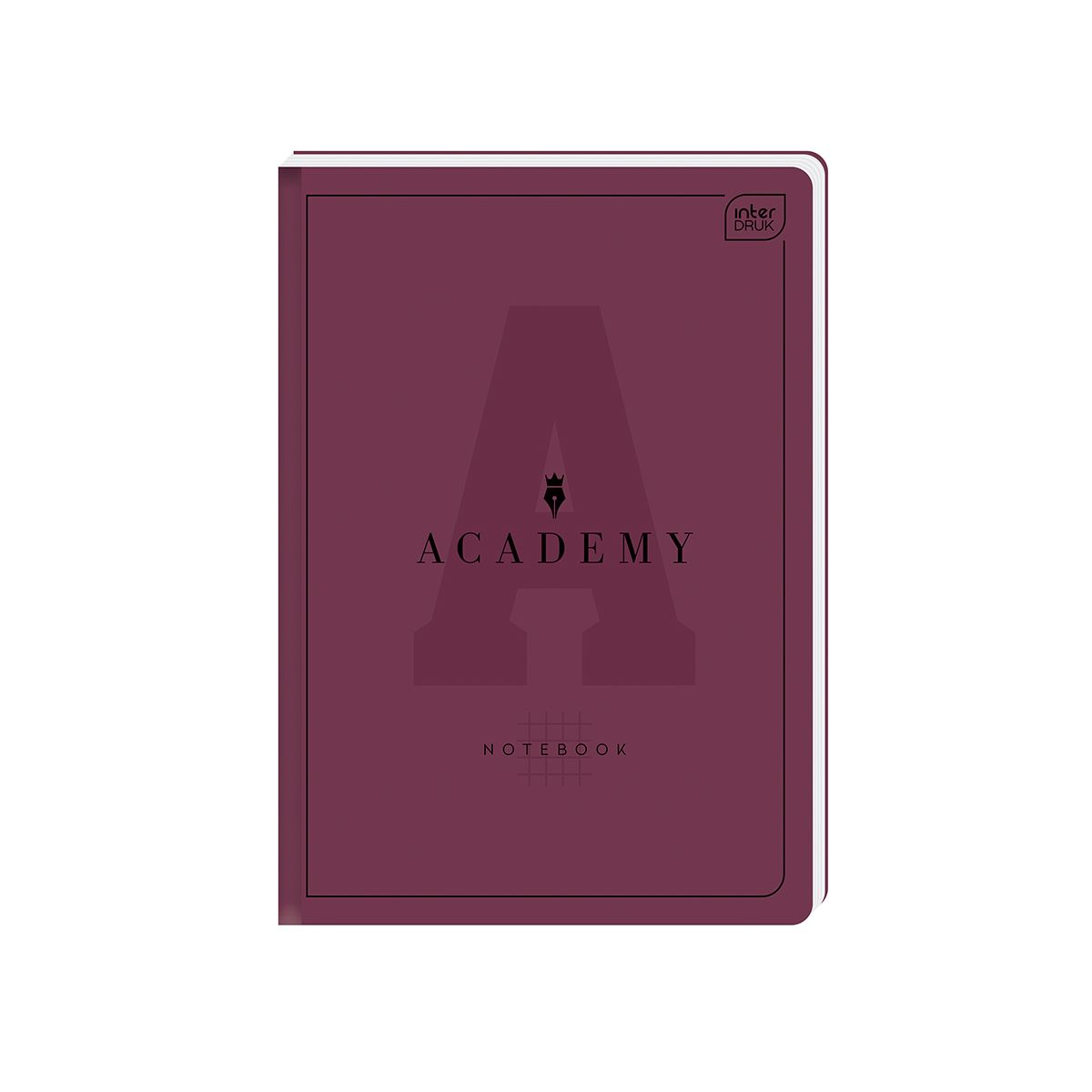 Brulion Interdruk ACADEMY A6 96k. 90g krata (BRA6#ACADE)