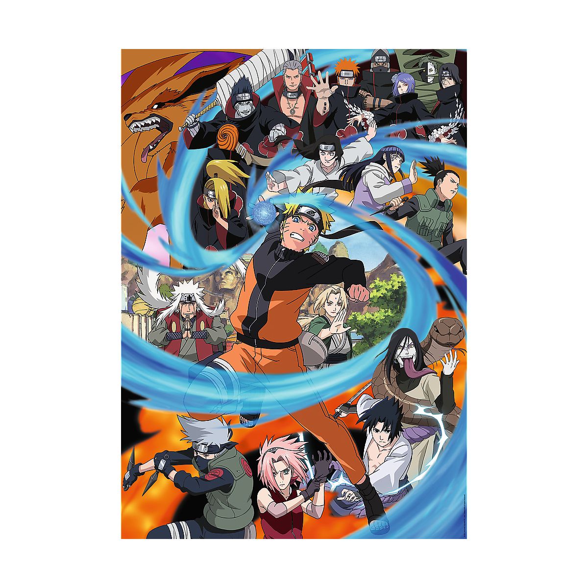 Puzzle Stitch Premium Plus Naruto Shippuden 1000 el. Trefl (12083)