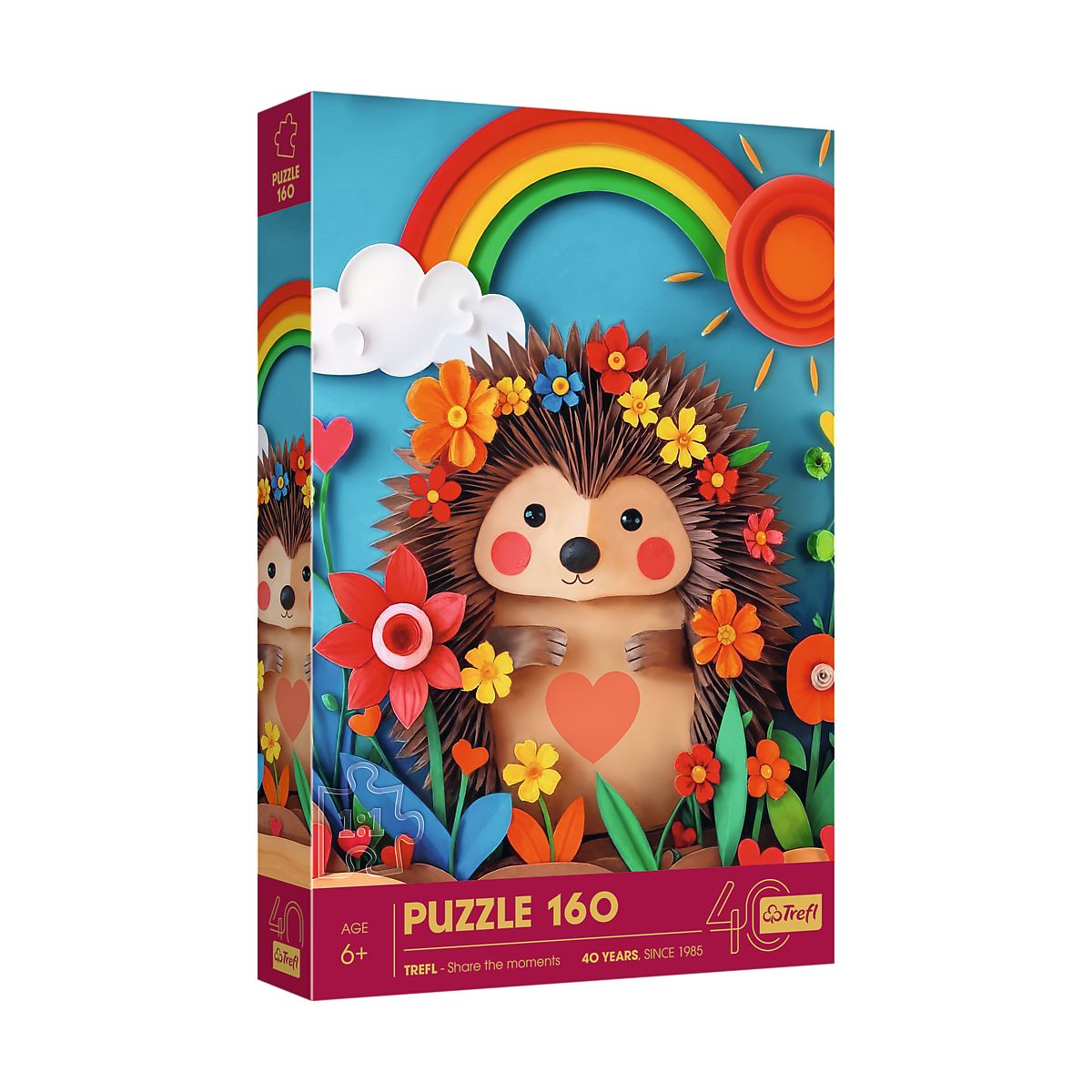 Puzzle 40-lecie Trefl 160 el. Trefl (40046)