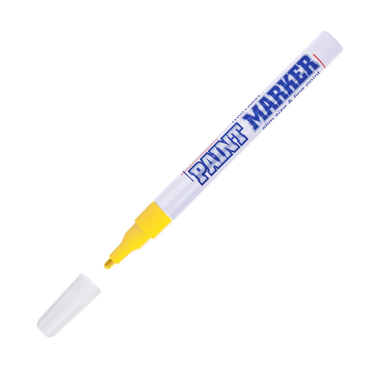 Marker olejowy żółty 2,0-4,0mm okrągła końcówka Munhwa (207867)