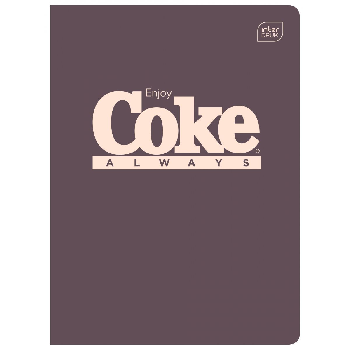 Zeszyt Interdruk HYBRID COCA COLA A5 60k. 70g linia