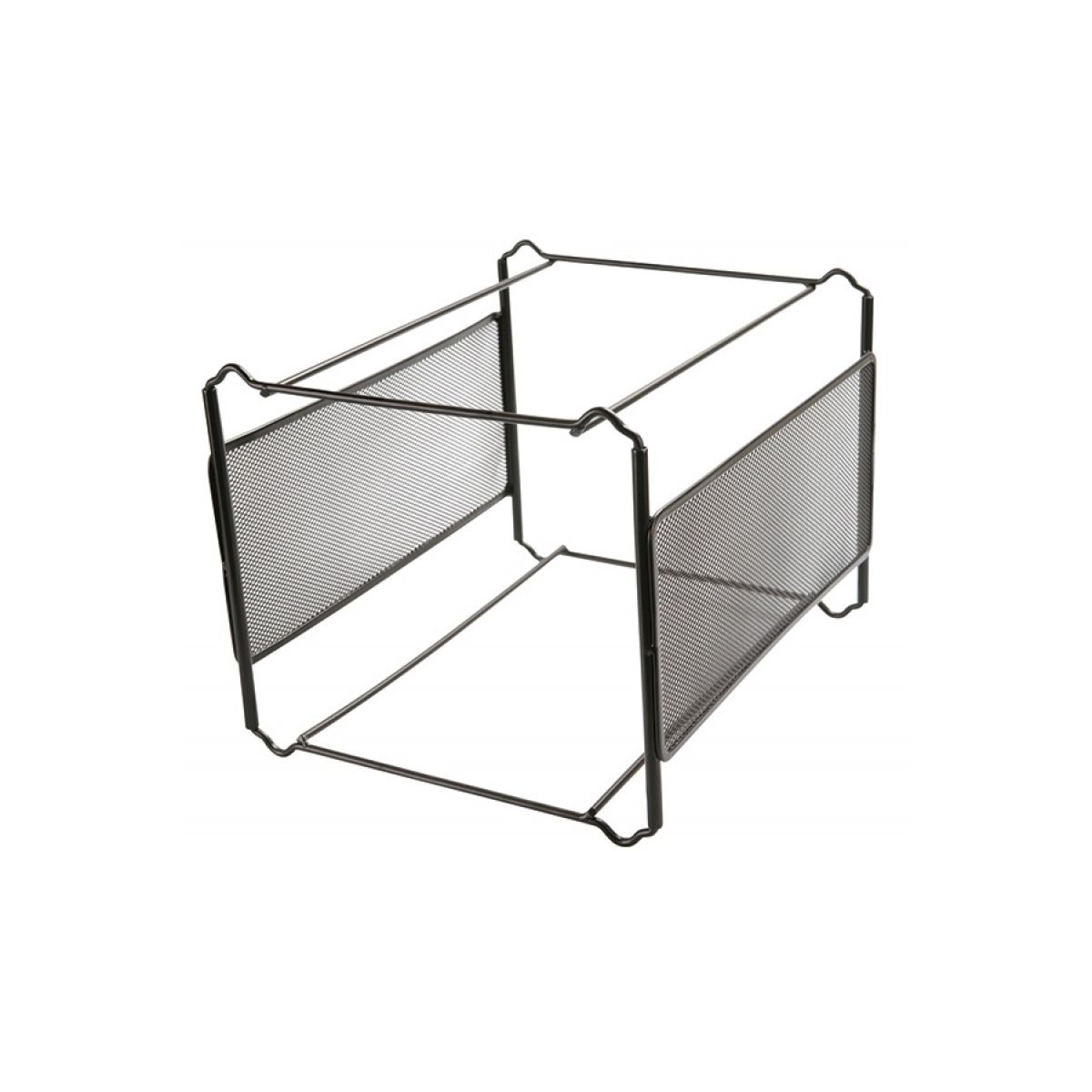 Kartoteka (pojemnik) na teczki wiszące Q-Connect mini archiwum siatka czarny metal [mm:] 335x250x 285 (KF00833)