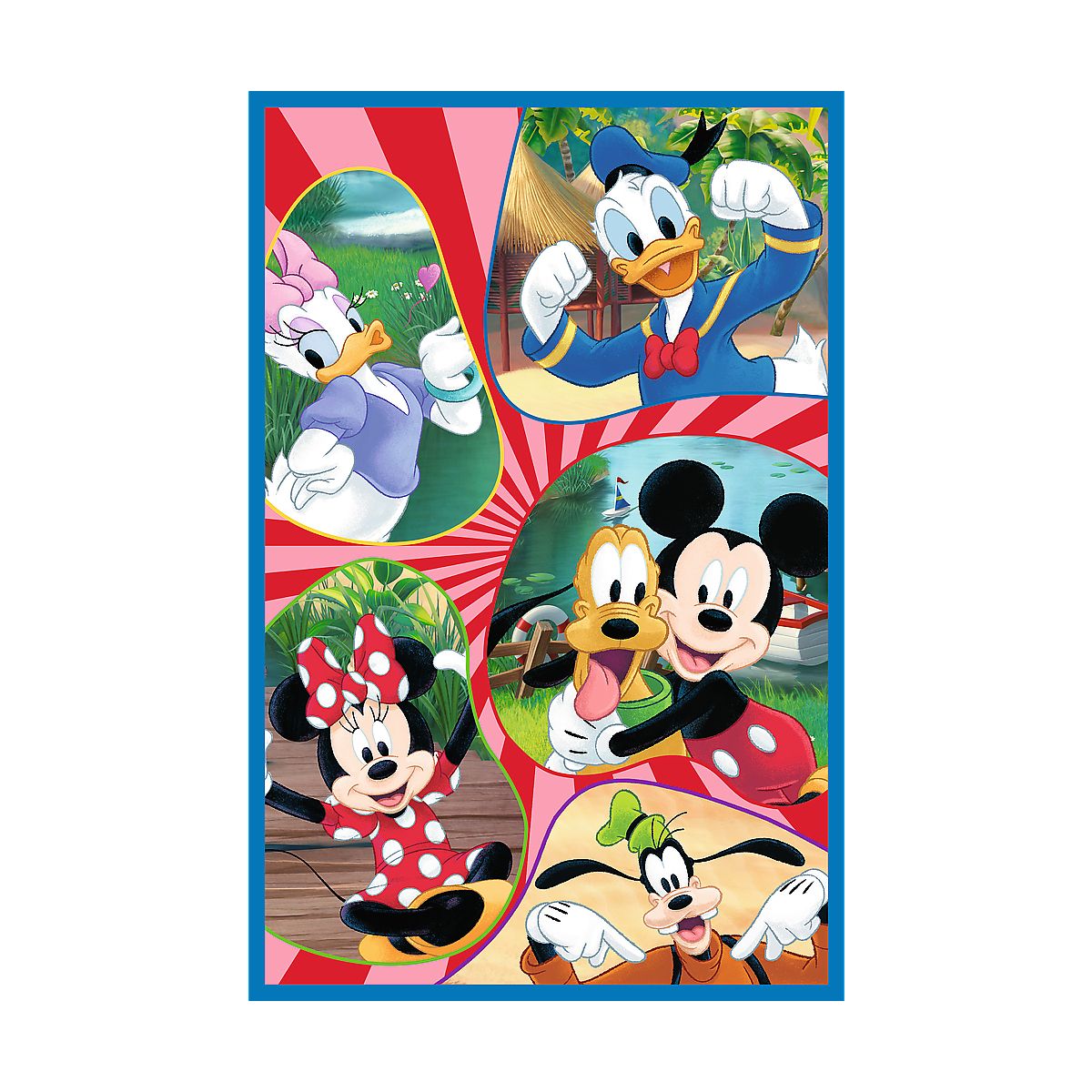 Puzzle Myszka Miki Ekipa Myszki Miki 3x80 el. Trefl (34887)