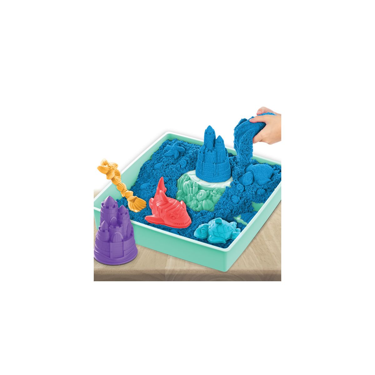 Piasek kinetyczny Spin Master Kinetic Sand zestaw piaskownica (6067800)