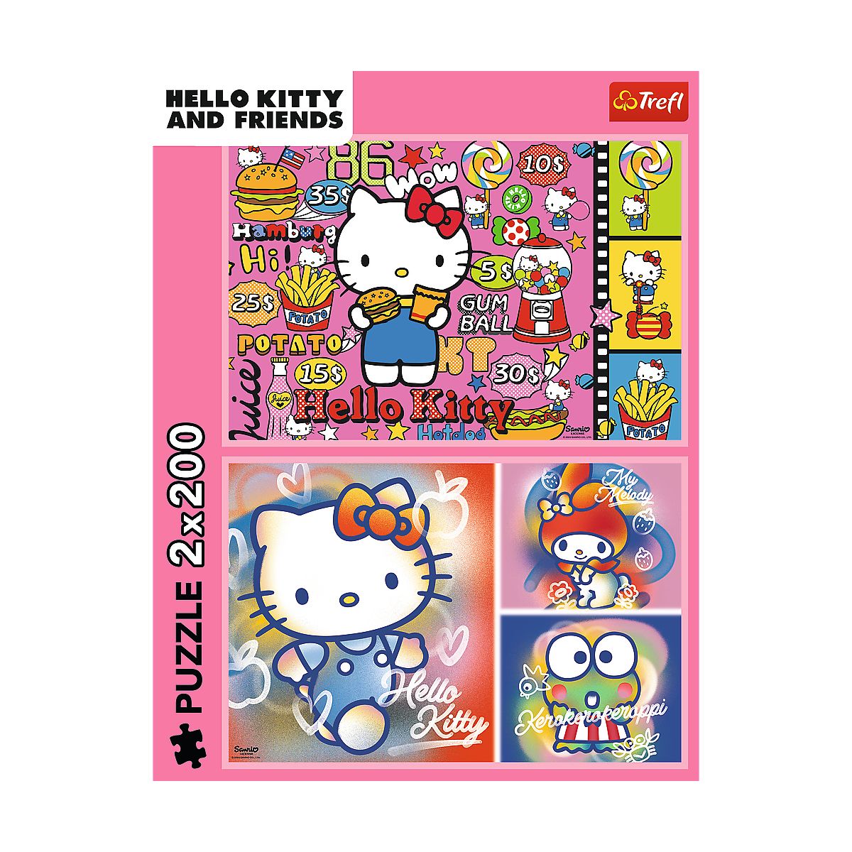 Puzzle Hello Kitty 2x200 el. Trefl (13336)