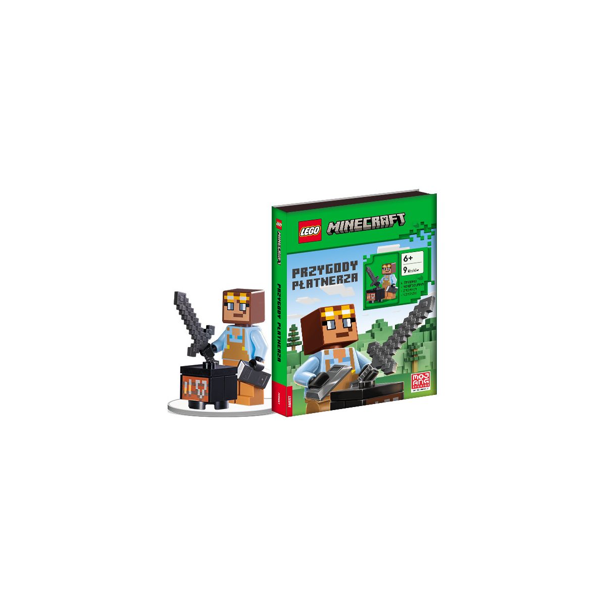 Książka dla dzieci Ameet LEGO® Minecraft®. Przygody Płatnerza (MQBZ-5201)