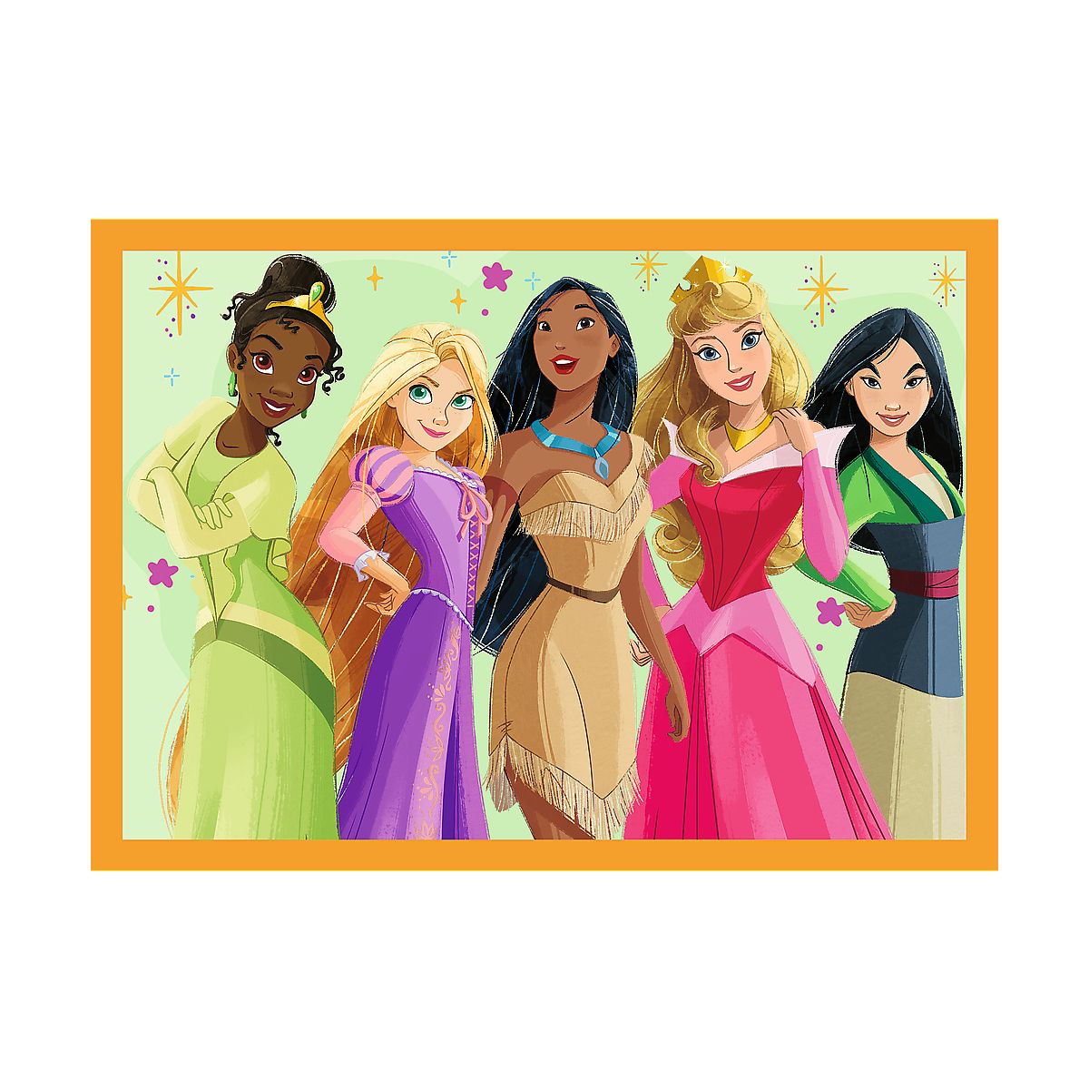 Puzzle Trefl Disney Princess Bajkowe historie 4w1 el. (34651)