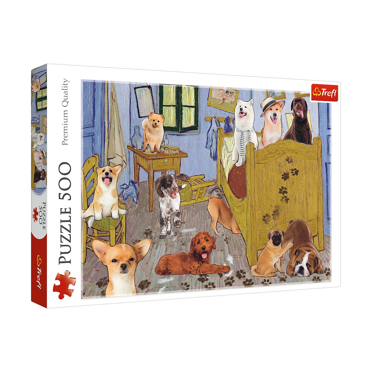 Puzzle Pokój van Gogha 500 el. Trefl (37539)