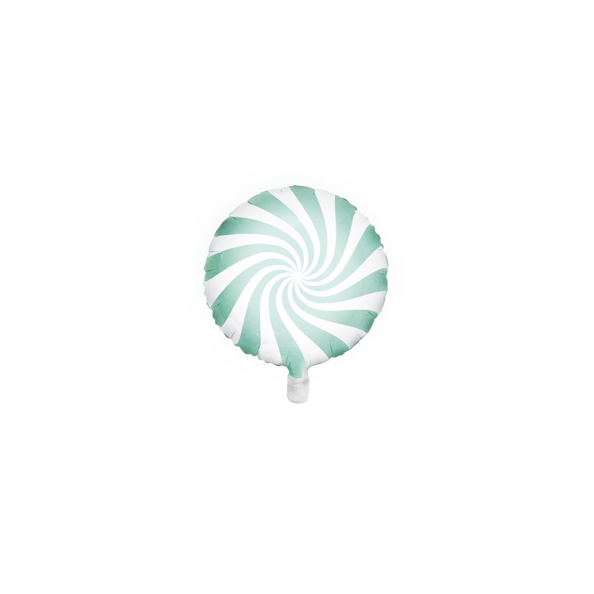 Balon foliowy Partydeco cukierek miętowy 45 cm 18cal (FB20P-103)