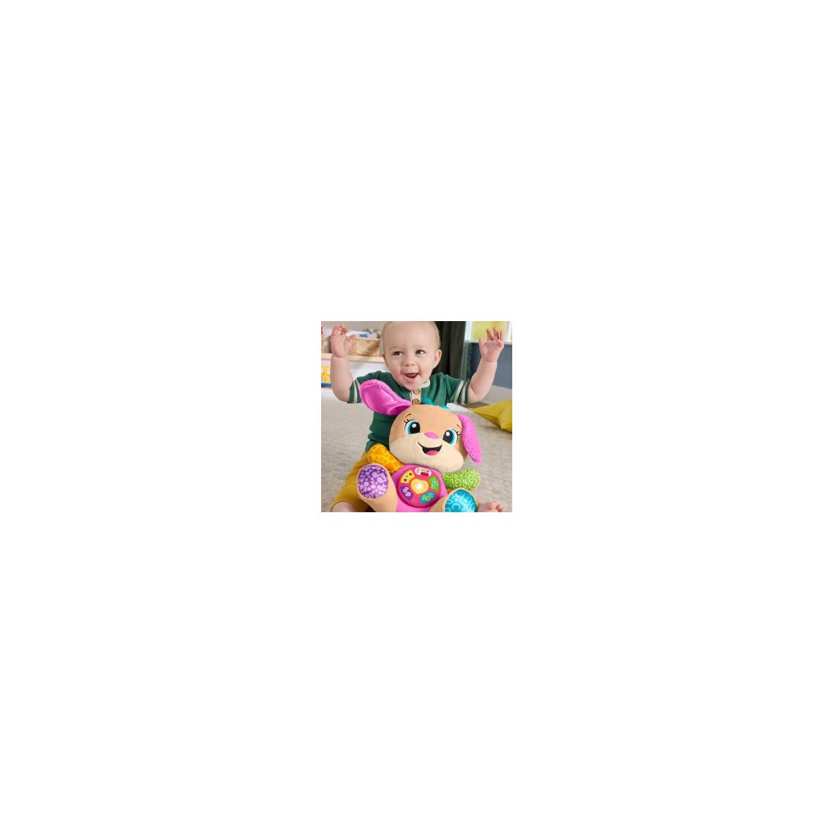Pluszak interaktywny Fisher Price siostrzyczka szczeniaczka (JFD36)
