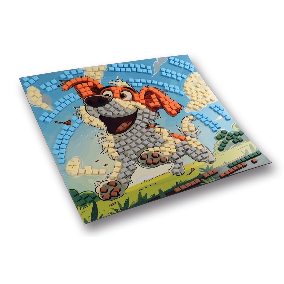 Mozaika biegnący pies Fun&Joy